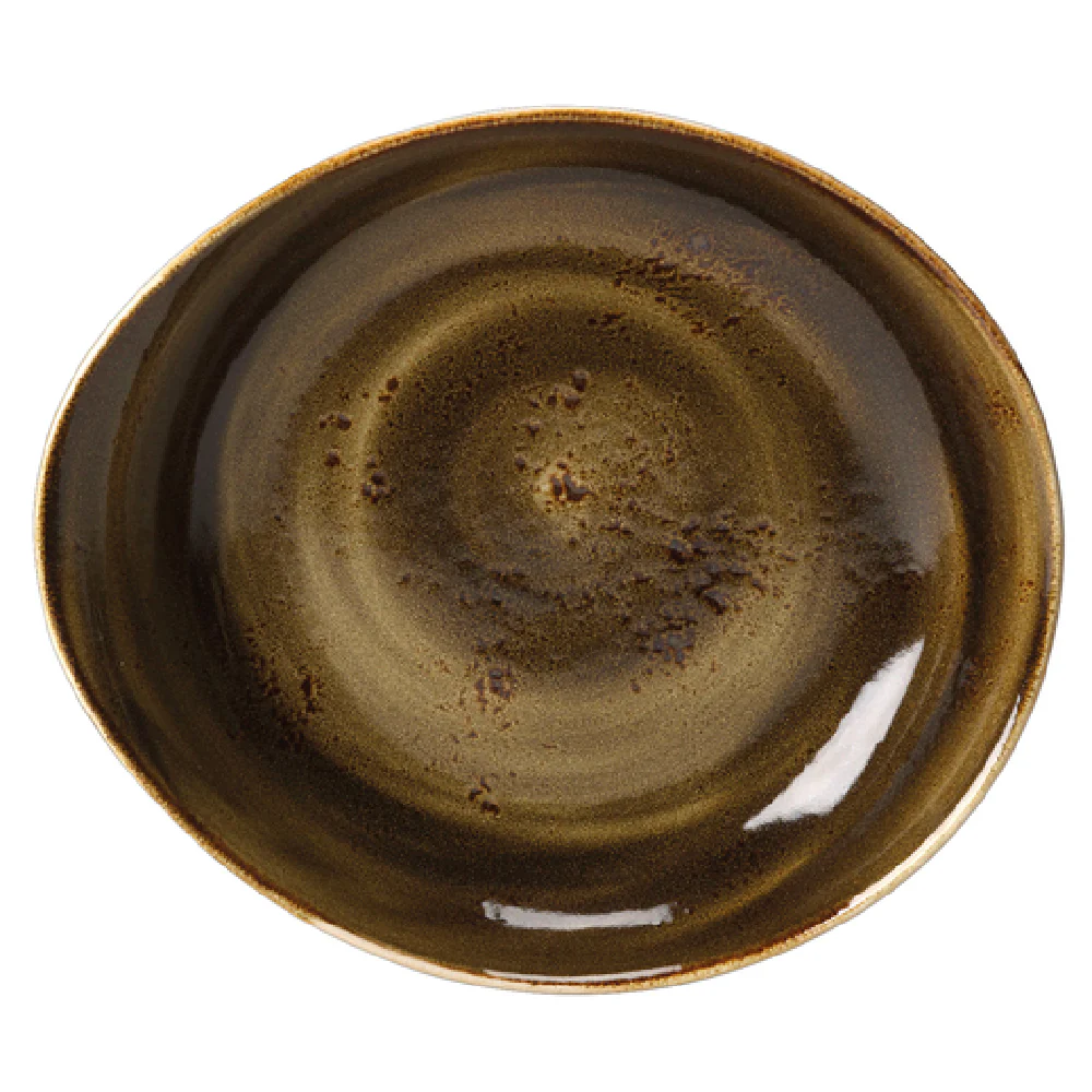 Steelite 11320523 32 Oz Bowl 11 Inch Diameter Freestyle Ceramic Craft Brown