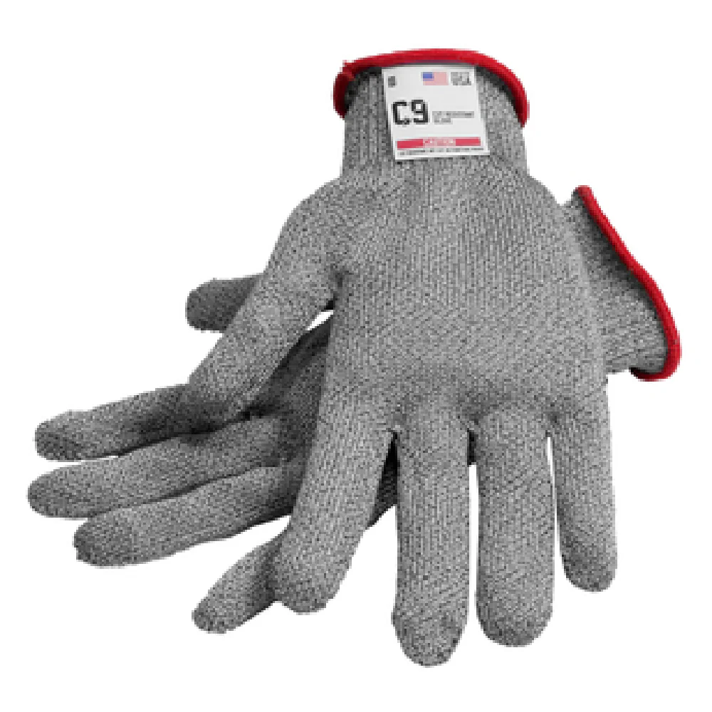 Alfa 3020 X-small Safety Safe Glove Red Cuff Cut Resistant