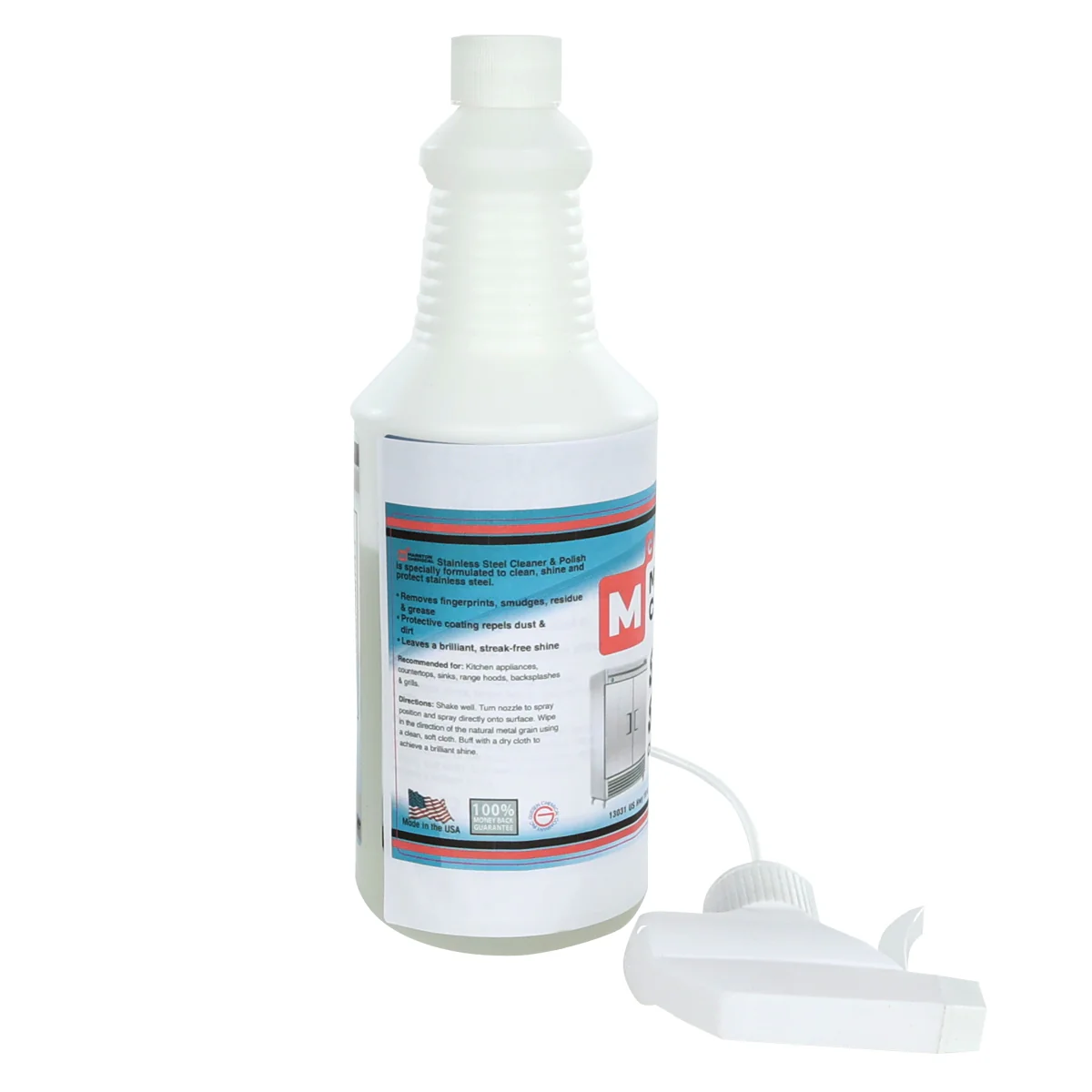 Marston Chemical 330193 Stainless Steel & Metal Cleaner 32 Oz Professional-grade Solution Designed To Clean Marston Chemical 330193 Stainless Steel & Metal Cleaner 32 Oz Professional-grade Solution Designed To Clean