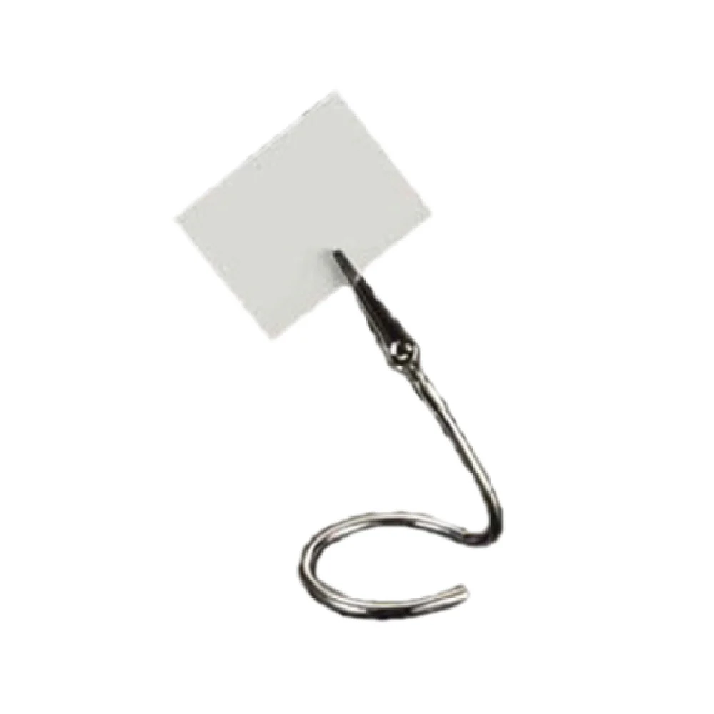 American Metalcraft SAC40 Card Holder 4 Inch Stainless Steel Alligator Clip