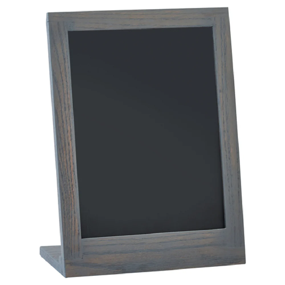 Cal Mil 3818-811-83 9 Inch Ashwood Chalkboard Oak Wood Gray Wash Display Sign