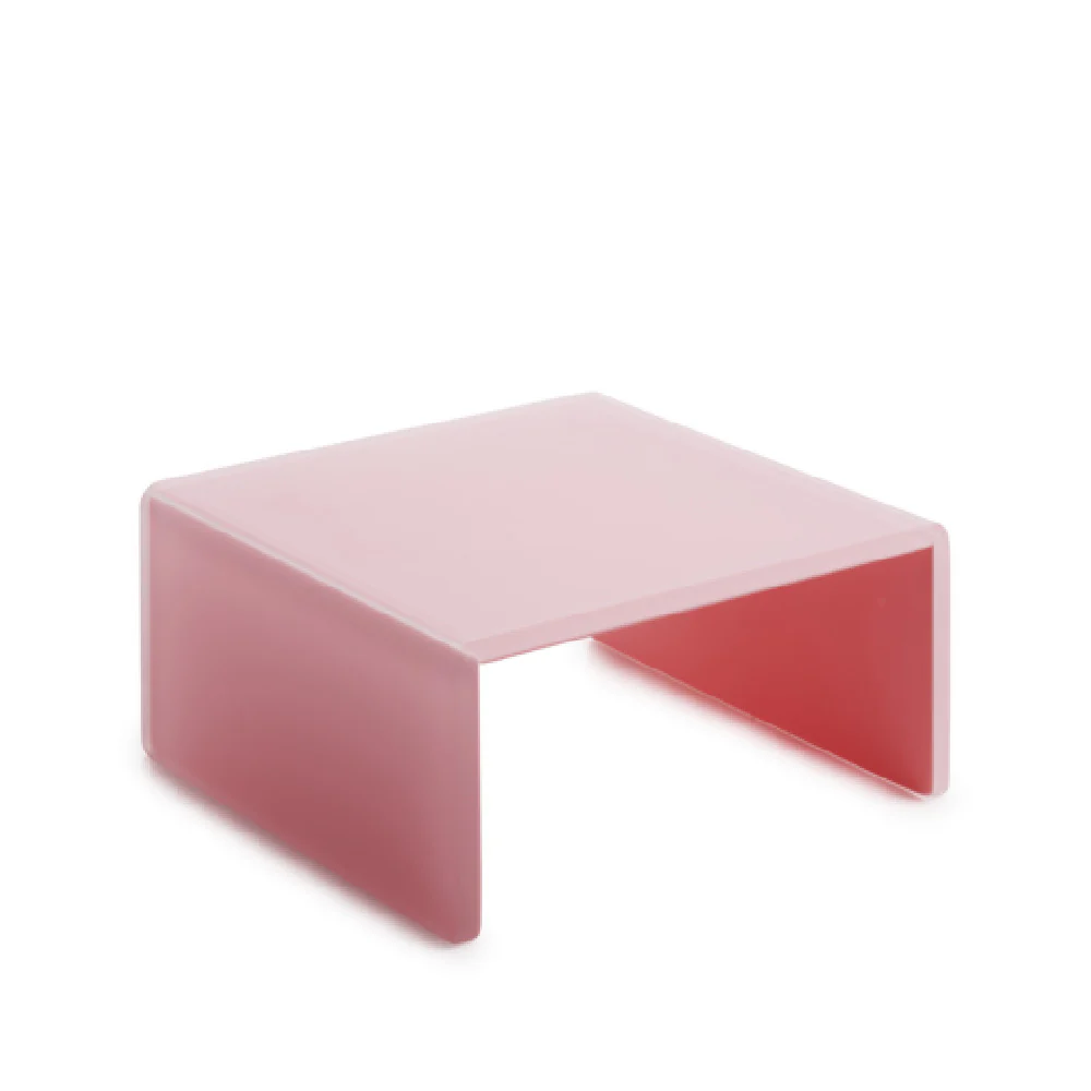 Revol 660446 7-7/8 Inch Low Square Buffet Shockproof Resin Pink Revol 660446 7-7/8 Inch Low Square Buffet Shockproof Resin Pink
