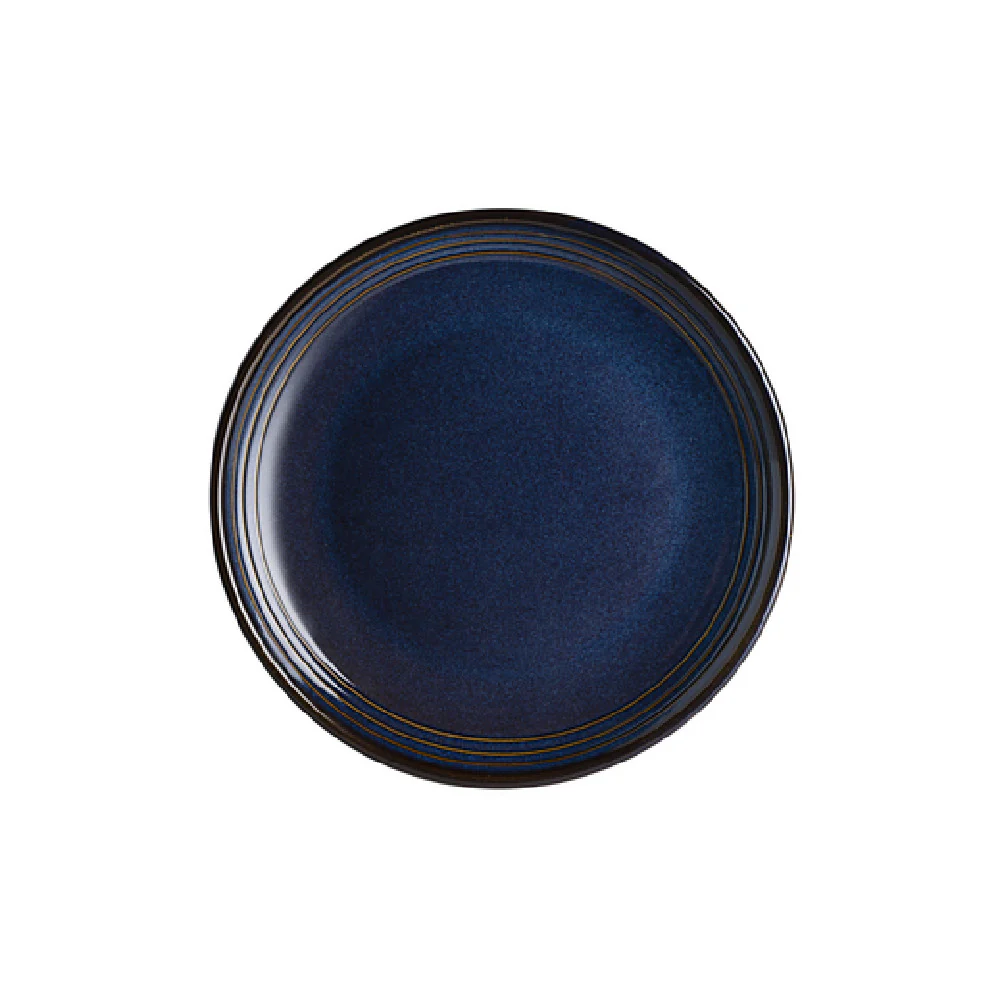 Steelite HL13079026 7.75 Inch Round Flipside Plate China Indigo 36 Packs Steelite HL13079026 7.75 Inch Round Flipside Plate China Indigo 36 Packs