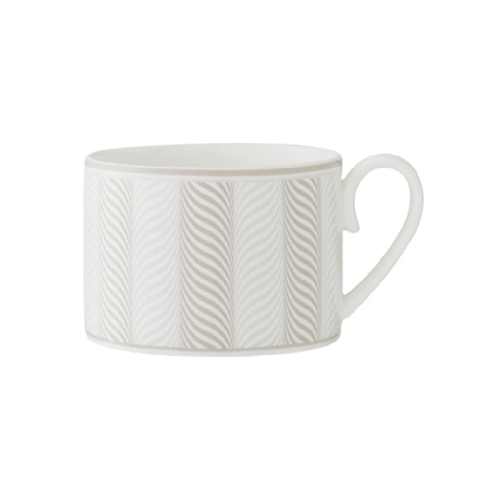 Steelite 82122AND0110 7.0 oz Taupe Tea Cup Bone China 4.375 Inch Width