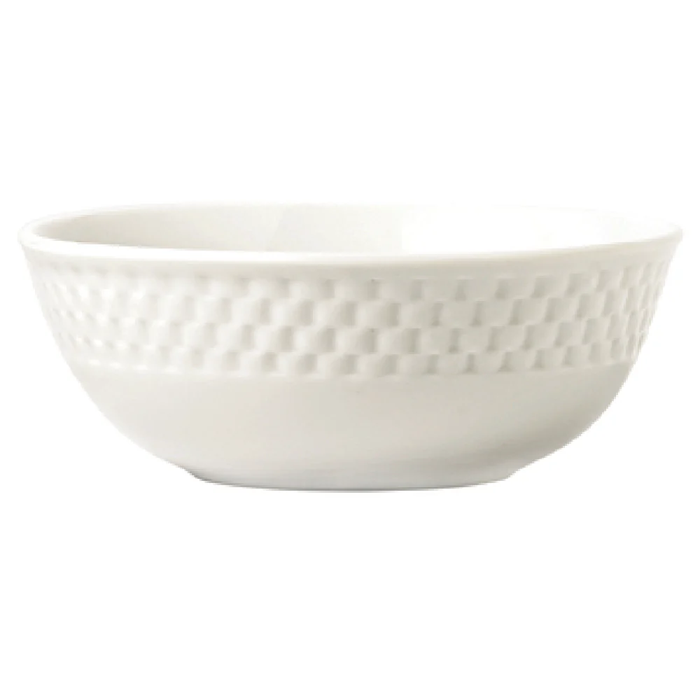 Libbey 999013760 15 Oz Cereal Bowl Round Porcelain Embossed Lunar White Libbey 999013760 15 Oz Cereal Bowl Round Porcelain Embossed Lunar White