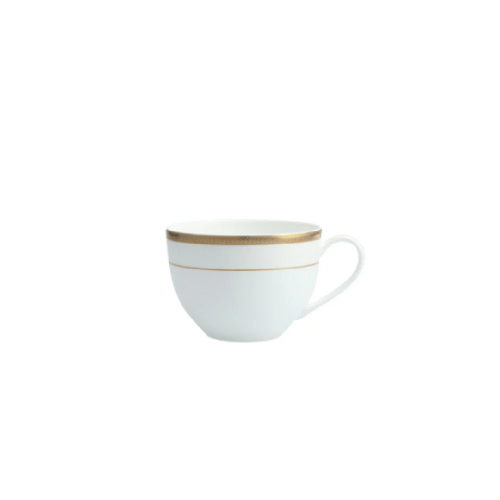 Fortessa RRP.JULIET.10 8 Oz. White Can Coffee Cup China - 12 Packs