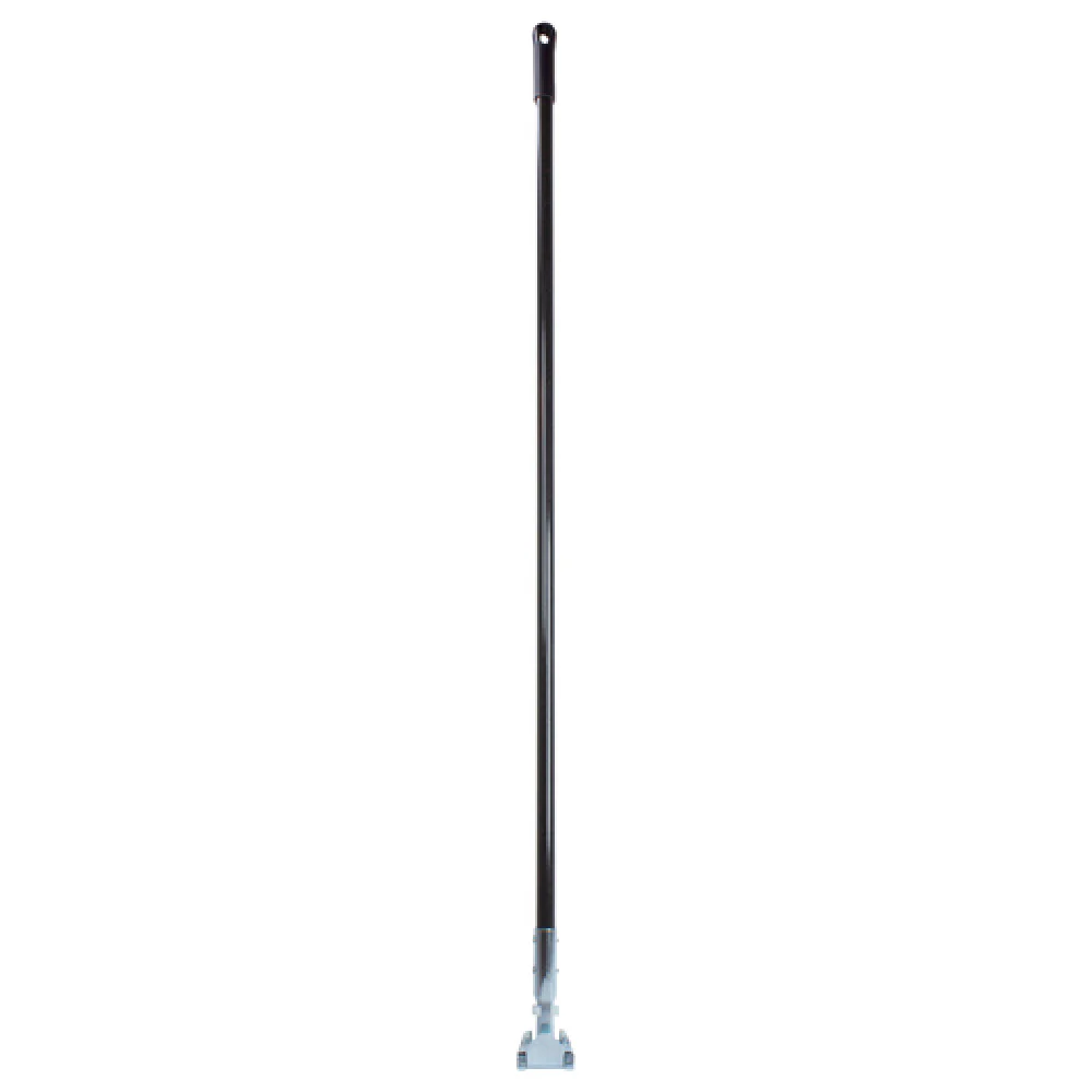 Carlisle 362113EC03 60 Inch Dust Mop Handle Fiberglass Black Clip-on Connector