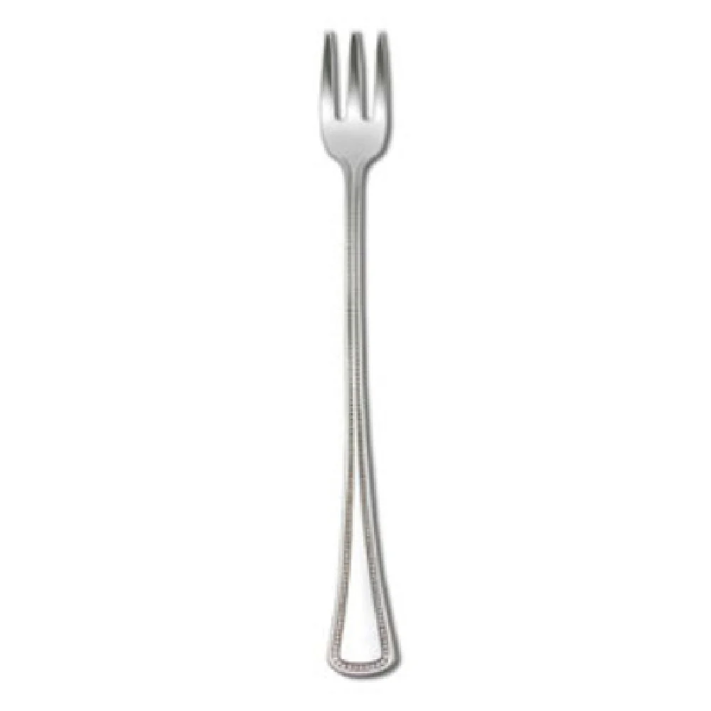 1880 Hospitality 2544FOYF 6 Inch Oyster Cocktail Fork Beaded Border 18/10 Stainless Steel 1880 Hospitality 2544FOYF 6 Inch Oyster Cocktail Fork Beaded Border 18/10 Stainless Steel