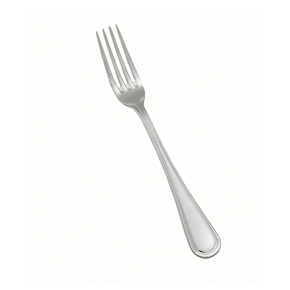 Winco 0021-11 8 Inch European Table Fork Extra Heavy Weight Mirror Finish 18/0 Stainless Steel