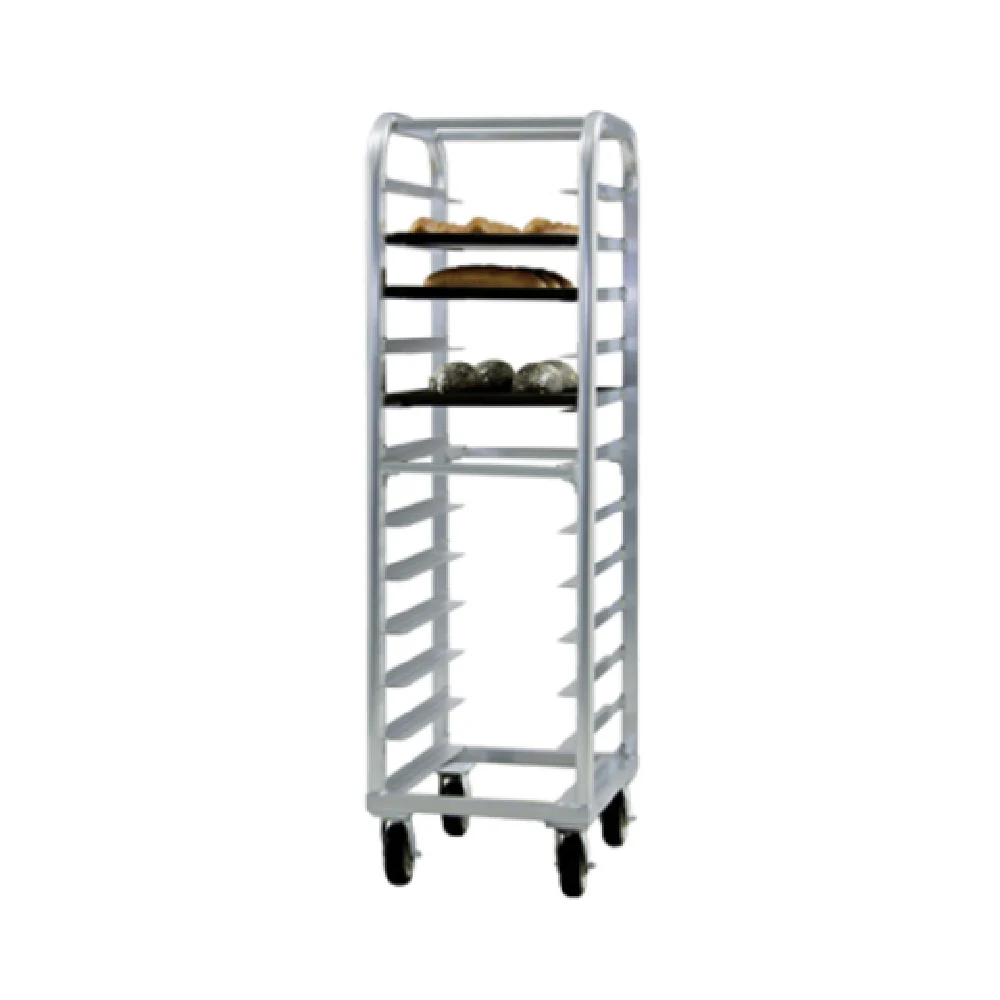 New Age Industrial 4333 21 Inch Heavy Duty Bun Pan Rack Aluminum with 4 Casters New Age Industrial 4333 21 Inch Heavy Duty Bun Pan Rack Aluminum with 4 Casters