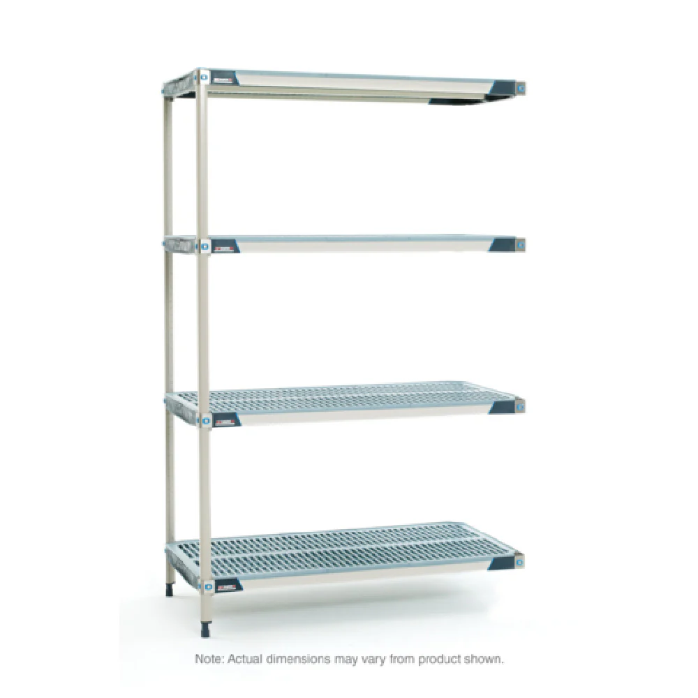 Metro AX326GX3 30 Inch Add-On Unit with Four Shelves and Antimicrobial Protection