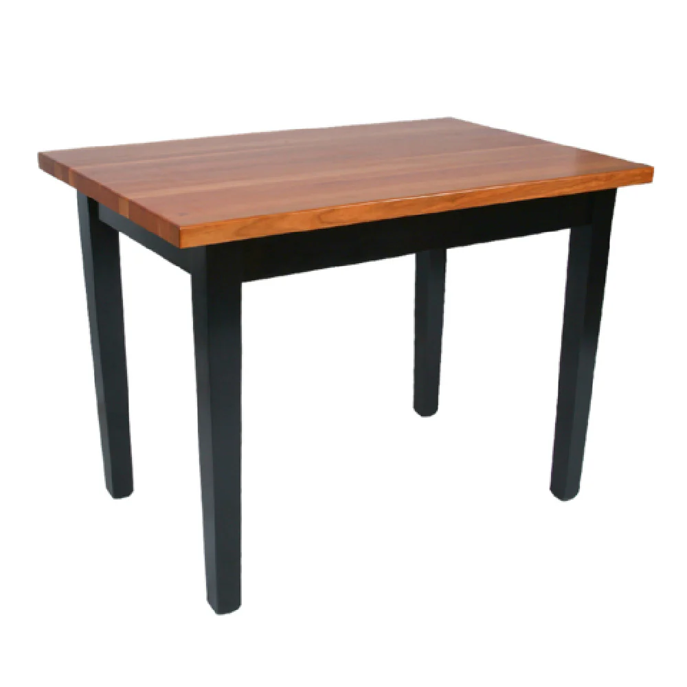 John Boos RN-C6024 60 Inch Utility Table American Cherry with Varnique Finish John Boos RN-C6024 60 Inch Utility Table American Cherry with Varnique Finish