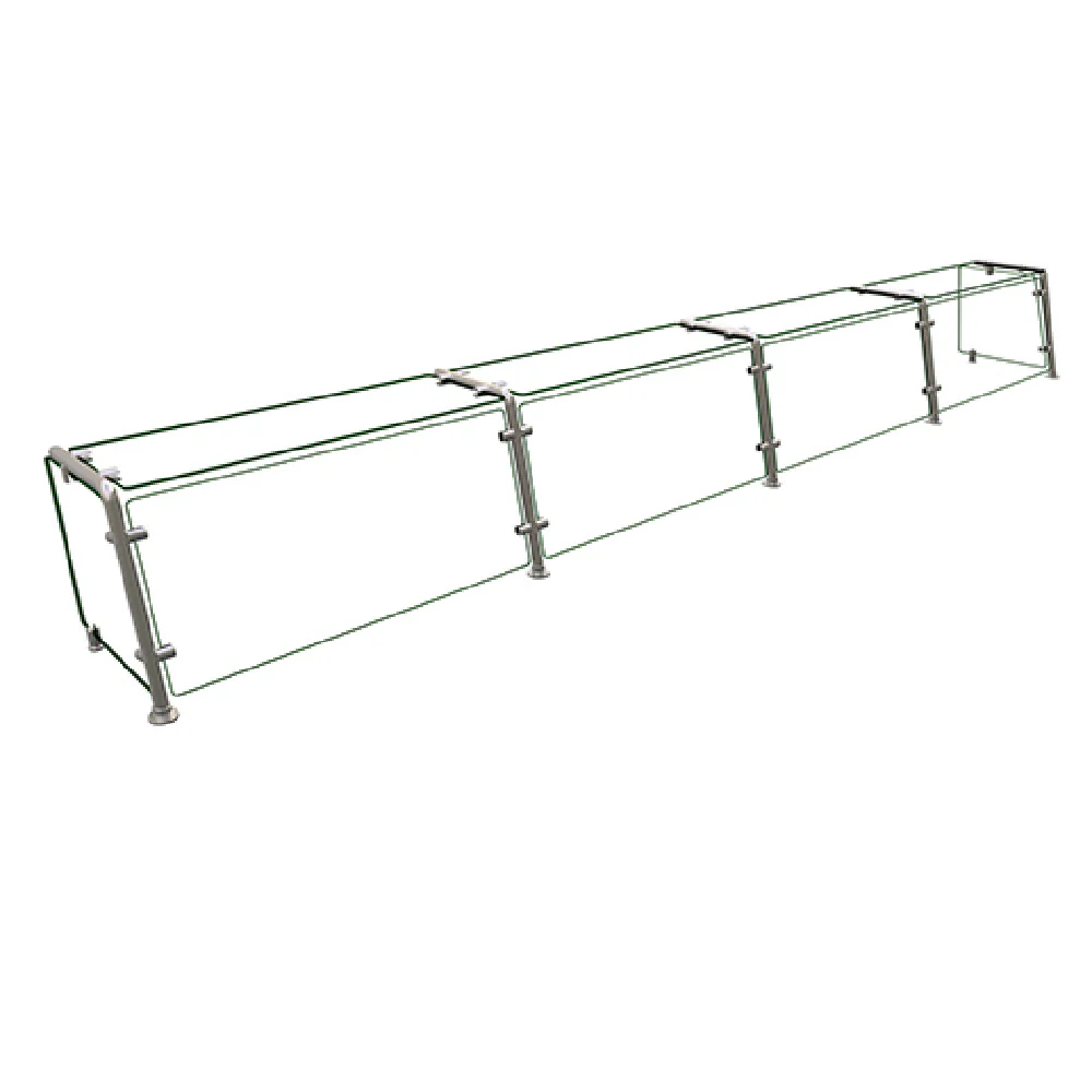 Hatco EP21-13215 132 Inch Full Service Sneeze Guard with Heat Tempered Glass Hatco EP21-13215 132 Inch Full Service Sneeze Guard with Heat Tempered Glass