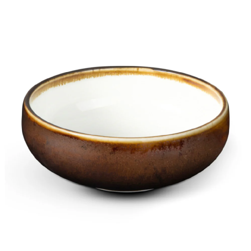 Bon Chef 2020000P 9 Oz Tavola Bowl Round Amaretto Porcelain Bon Chef 2020000P 9 Oz Tavola Bowl Round Amaretto Porcelain