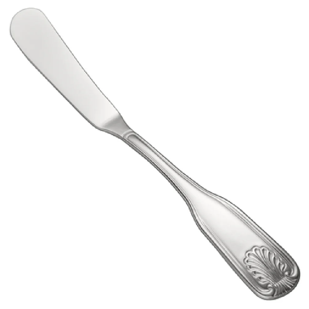 CAC China 3001-12 7-1/8 Inch Heavy Weight Butter Spreader 18/0 Stainless Steel