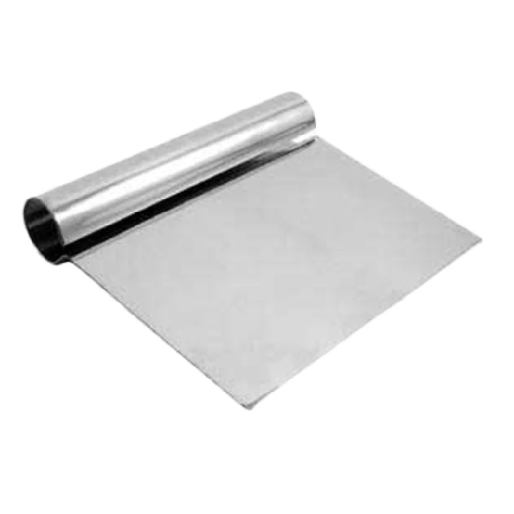 Thunder Group SLTHDS005 5-1/4 Inch Dough Scraper Round Steel Handle Stainless Steel Satin Finish Thunder Group SLTHDS005 5-1/4 Inch Dough Scraper Round Steel Handle Stainless Steel Satin Finish
