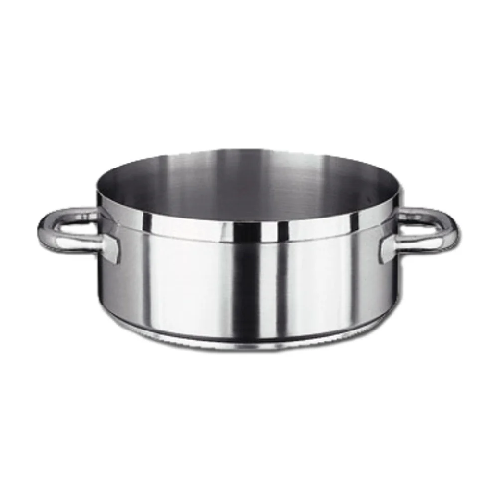 Vollrath 3328 17-3/4 Inch Induction Ready Casserole Pan Stainless Steel with Aluminum Clad Bottom Vollrath 3328 17-3/4 Inch Induction Ready Casserole Pan Stainless Steel with Aluminum Clad Bottom