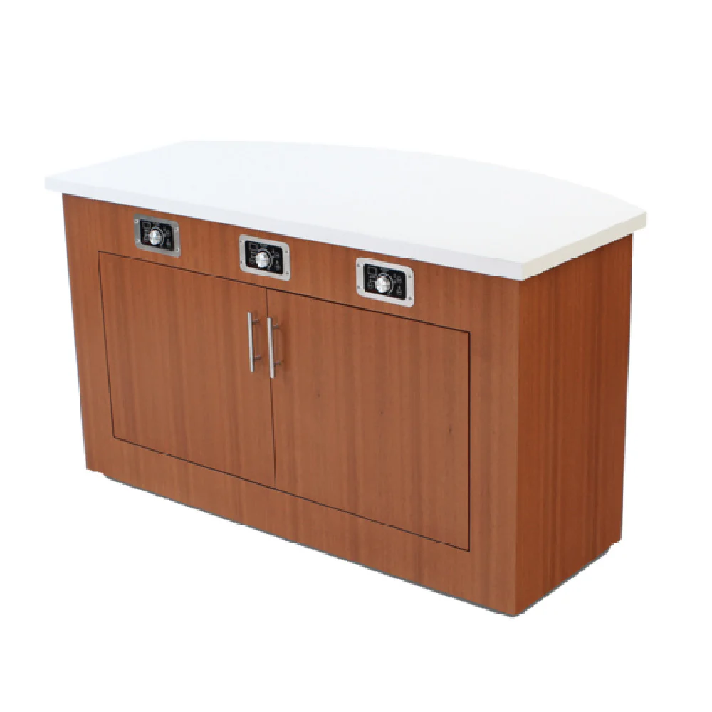 Forbes Industries 5210-6-C2 76 Inch Induction Hot Food Serving Counter with 2 Burners
