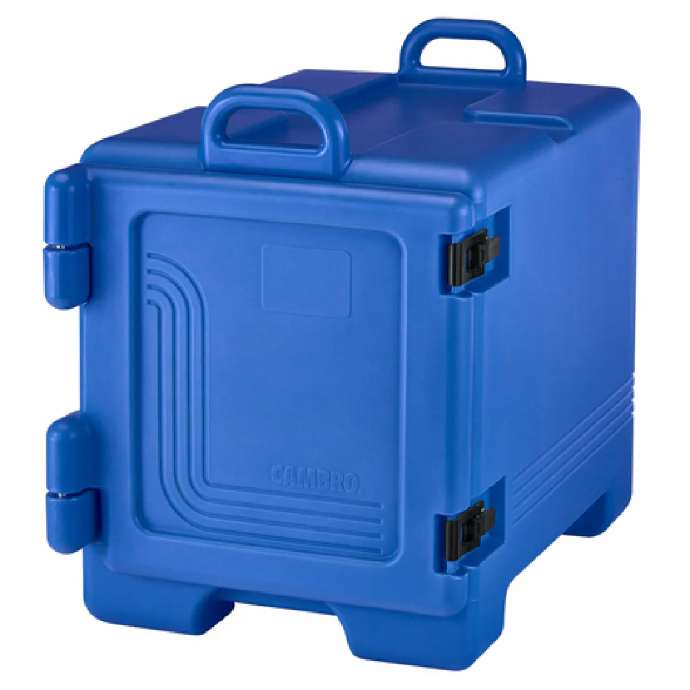 Cambro UPC300186 17 Inch Poly Front Loading Food Pan Carrier Navy Blue Cambro UPC300186 17 Inch Poly Front Loading Food Pan Carrier Navy Blue