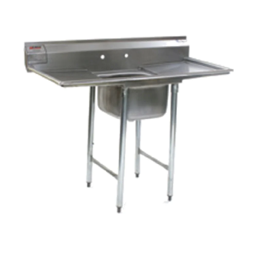 Eagle 412-16-1-24-X 66 Inch Commercial Sink with Drainboards