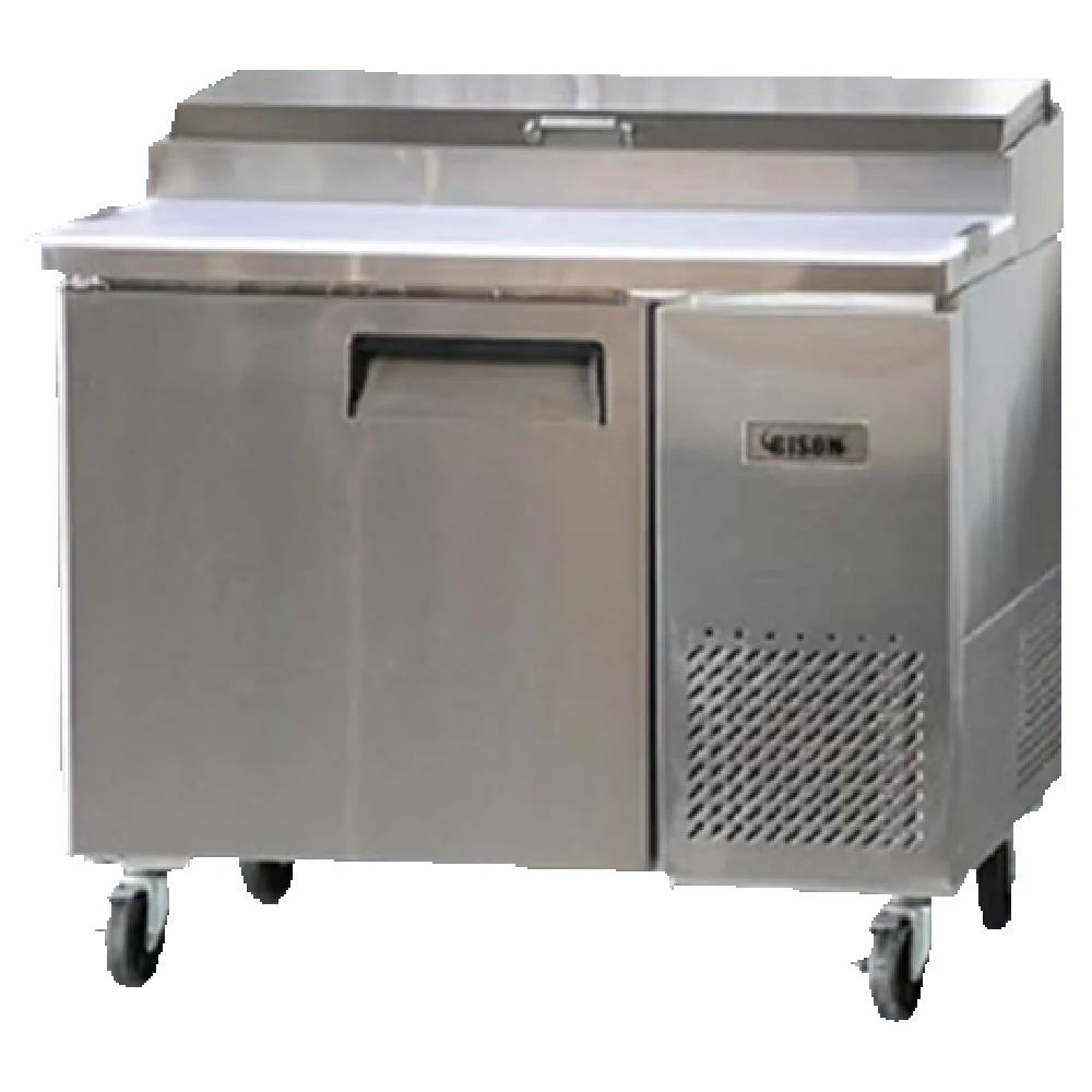 Akita ARP-44 44 Inch Pizza Prep Unit 11.3 Cu. Ft. One Section Stainless Steel Akita ARP-44 44 Inch Pizza Prep Unit 11.3 Cu. Ft. One Section Stainless Steel