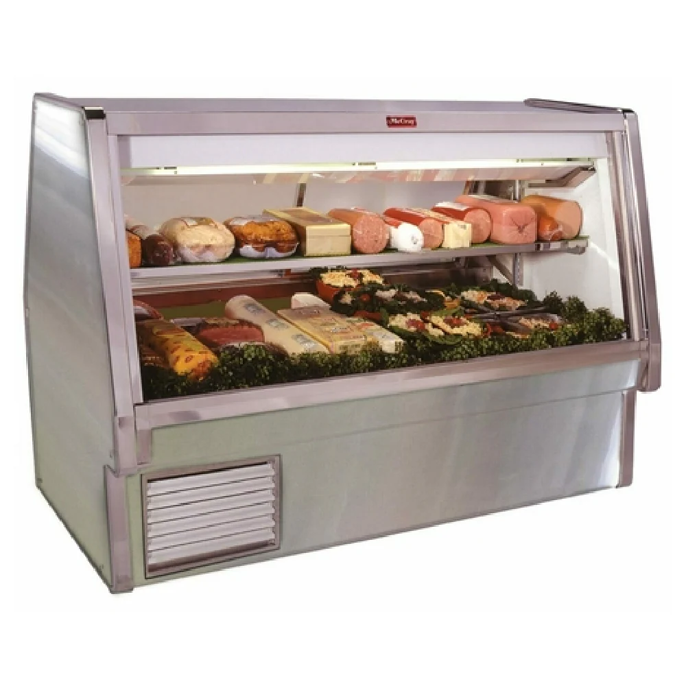 Howard-McCray SC-CDS34E-8-S-LED 100 Inch Deli Meat and Cheese Display Case with LED Howard-McCray SC-CDS34E-8-S-LED 100 Inch Deli Meat and Cheese Display Case with LED