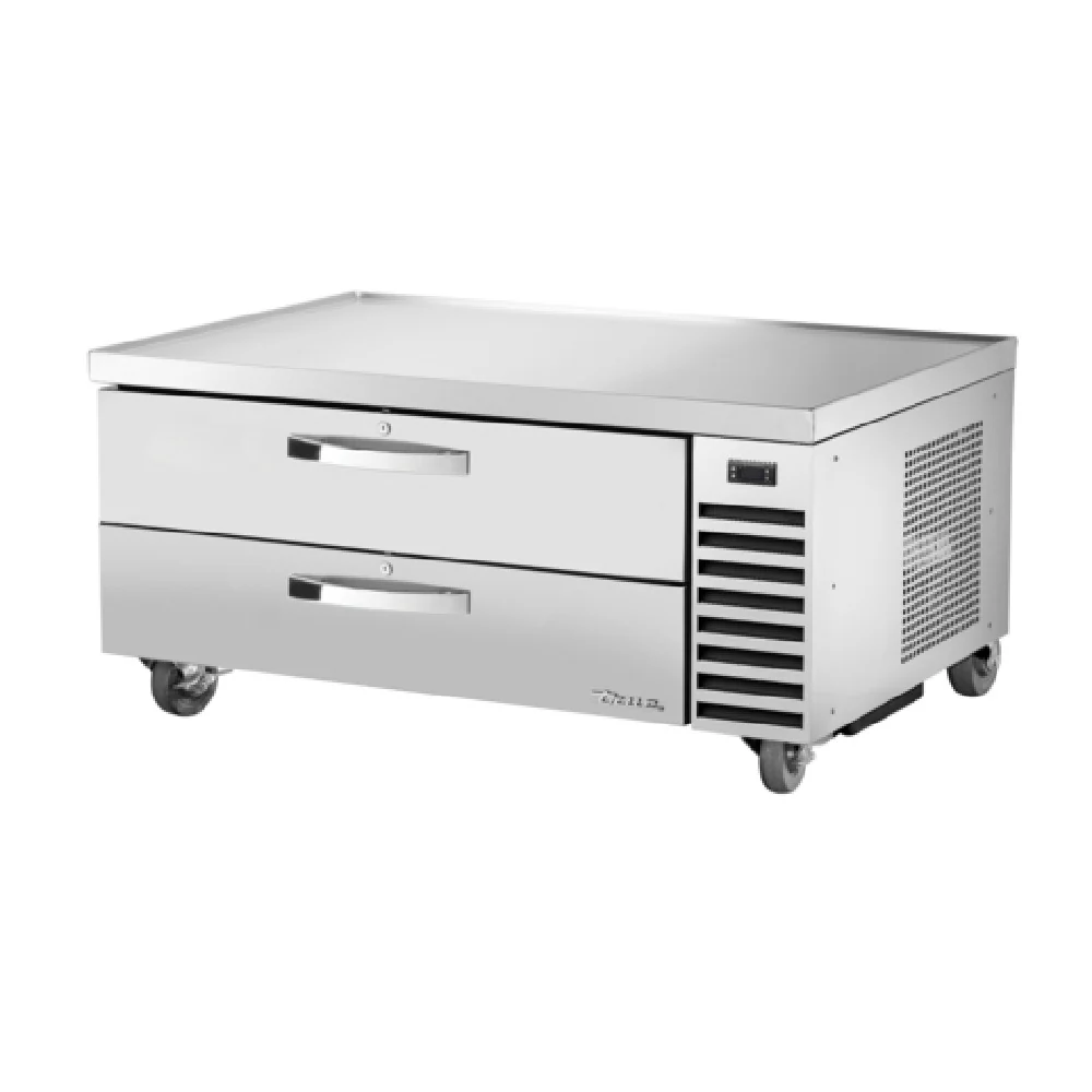 True Refrigeration TRCB-52-HC~SPEC3 51-7/8 Inch Stainless Steel Refrigerated Chef Base