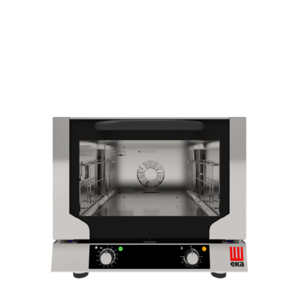 Tecnoeka EKFA 312 N S 23 Inch Electric Convection Oven Stainless Steel with 3 Racks