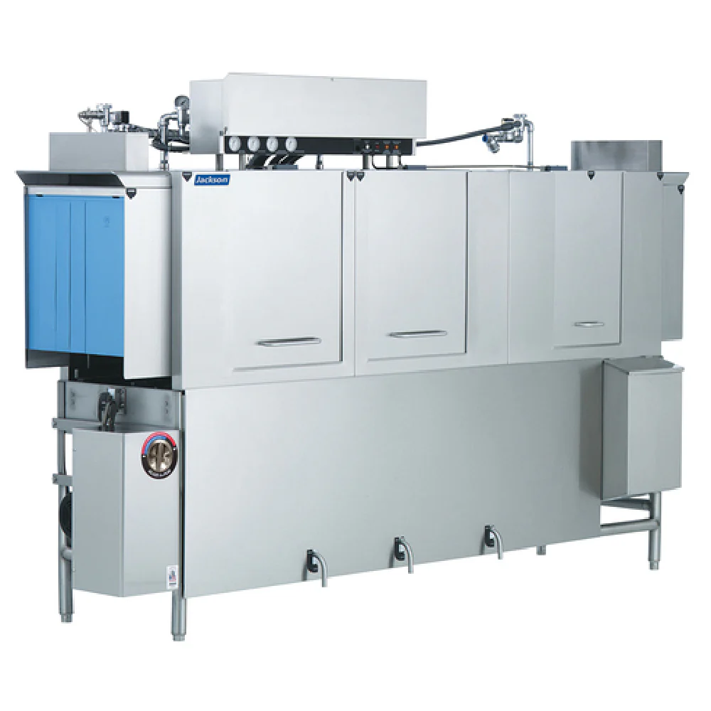 Jackson AJ-100CE_208/60/1 116 Inch Dishwasher Electric Conveyor Type Adjustable Speed Jackson AJ-100CE_208/60/1 116 Inch Dishwasher Electric Conveyor Type Adjustable Speed