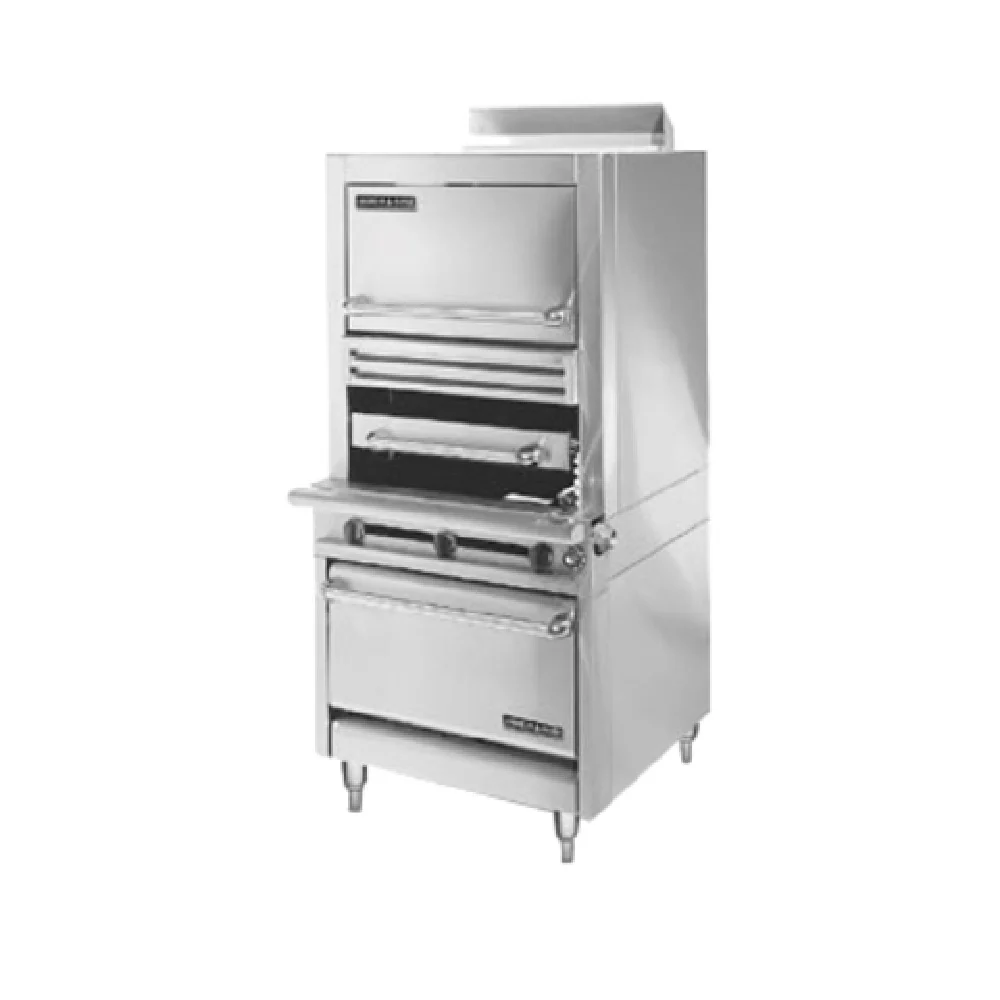 American Range HDIR34-M_NAT 30 Inch Infra-Red Broiler Gas Stainless Steel with Warming Oven 96,000 BTU American Range HDIR34-M_NAT 30 Inch Infra-Red Broiler Gas Stainless Steel with Warming Oven 96,000 BTU