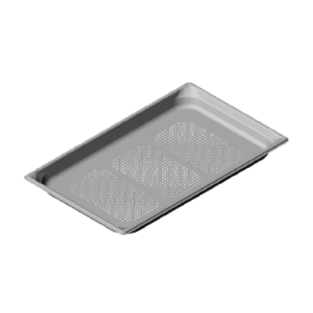 Vollrath 90023 1/1 GN Food Pan Perforated 22 Gauge Stainless Steel with Concave Corners Vollrath 90023 1/1 GN Food Pan Perforated 22 Gauge Stainless Steel with Concave Corners