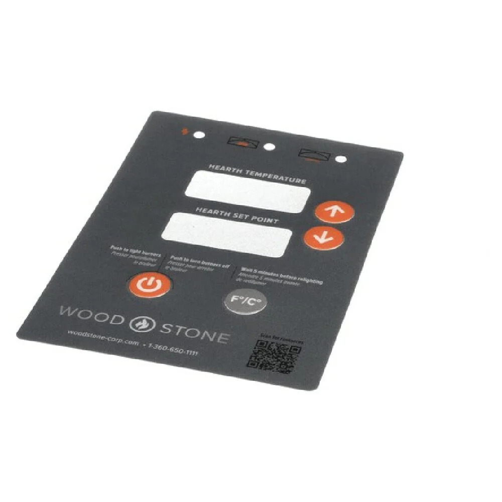 Wood Stone 7000-0900 5.25 Inch Countertop Overlay Stainless Steel with Descriptors