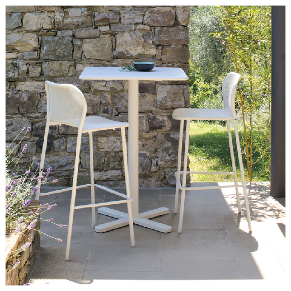 emuamericas llc 528 28 Inch Square Bar Table Indoor Outdoor Steel Top with Tilt emuamericas llc 528 28 Inch Square Bar Table Indoor Outdoor Steel Top with Tilt