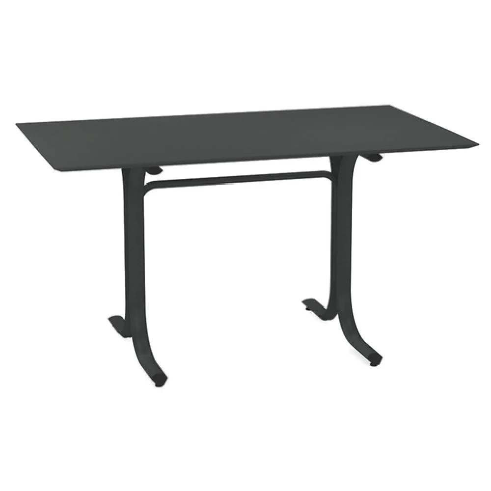 Emuamericas LLC 1165 55 Inch Table Outdoor Beveled Edge Steel with Powder Coat