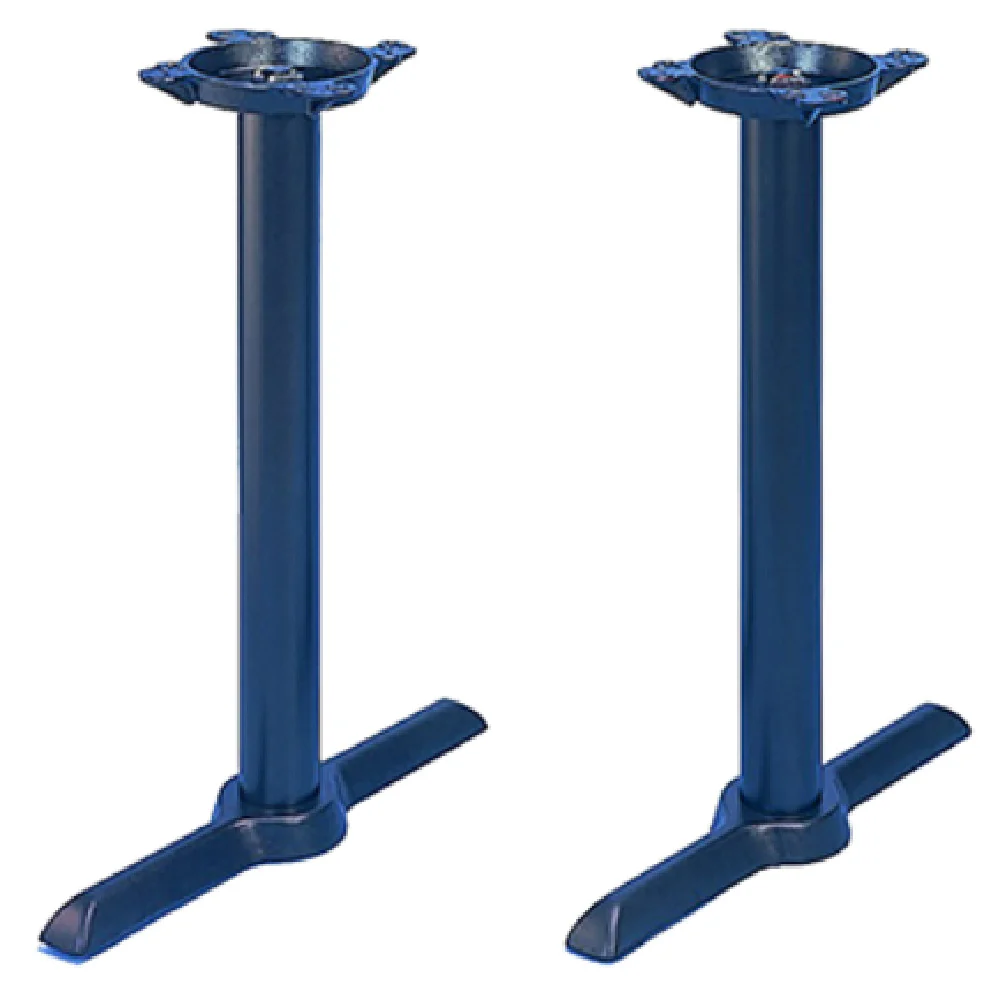 JMC Furniture TABLE BASE CAST IRON-TB-105-522 5 Inch Wide Dining Table Base Cast Iron Set of 2