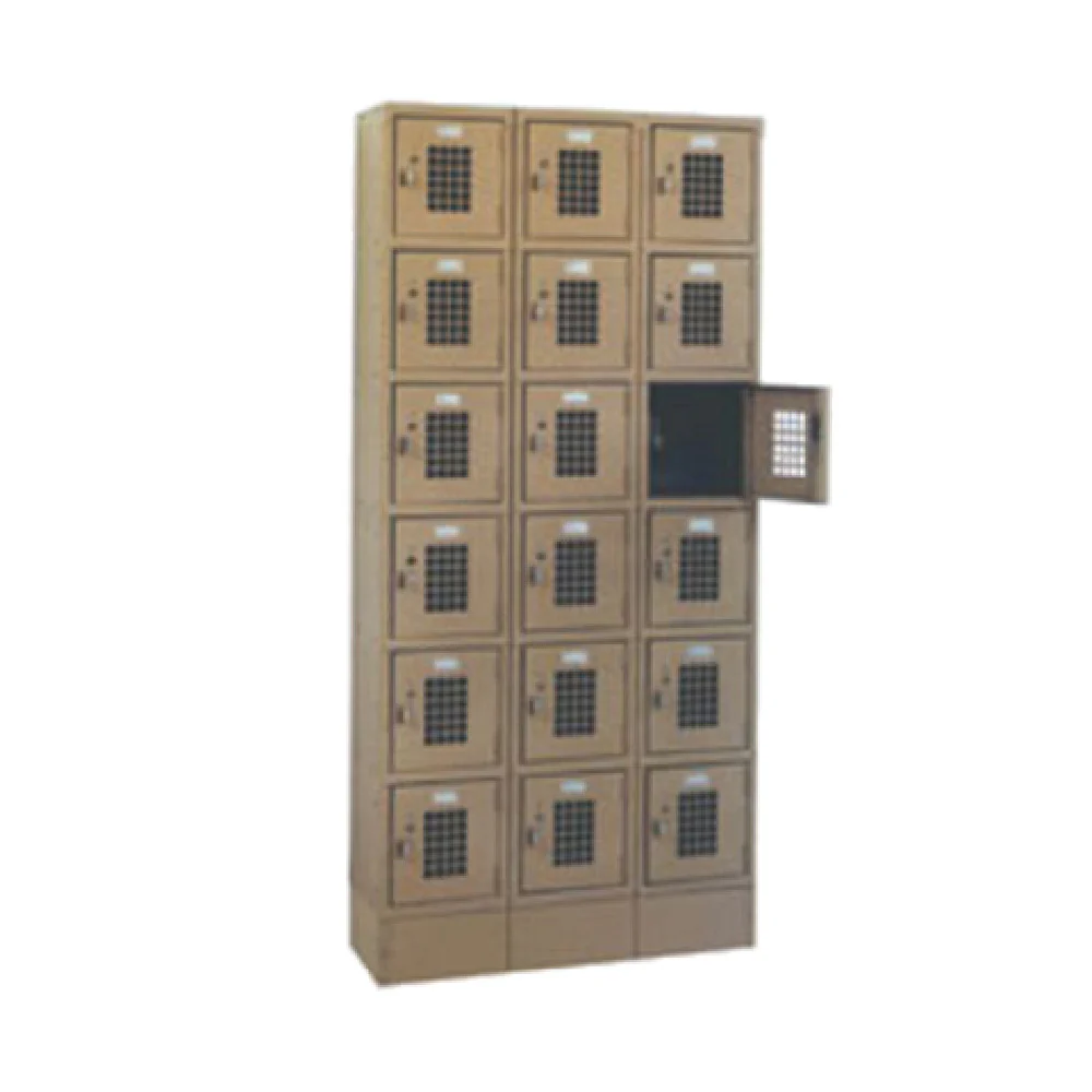 Winholt WL-618-15 36 Inch 6 Tier Steel Lockers Floor Mounted Beige Finish Winholt WL-618-15 36 Inch 6 Tier Steel Lockers Floor Mounted Beige Finish