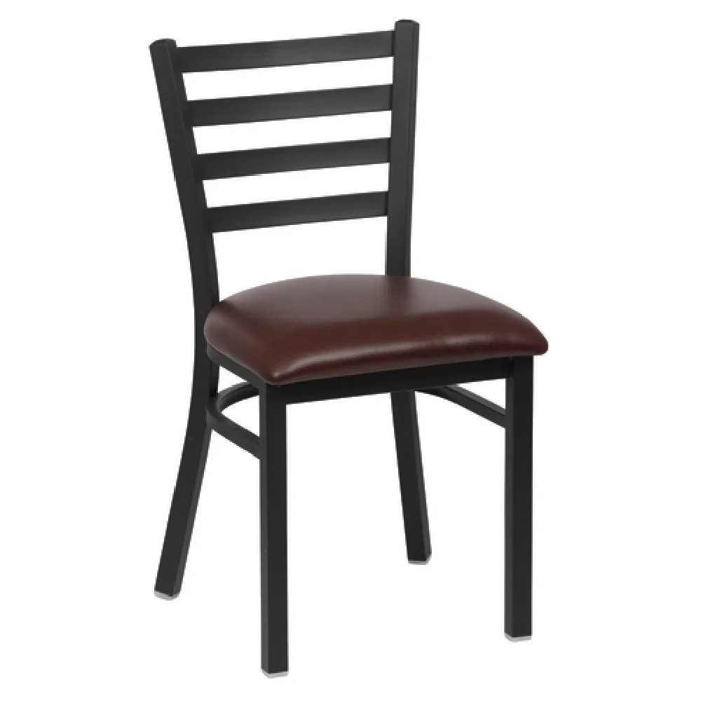 Royal Industries ROY 9001 BRN Side Chair Ladder Back 17