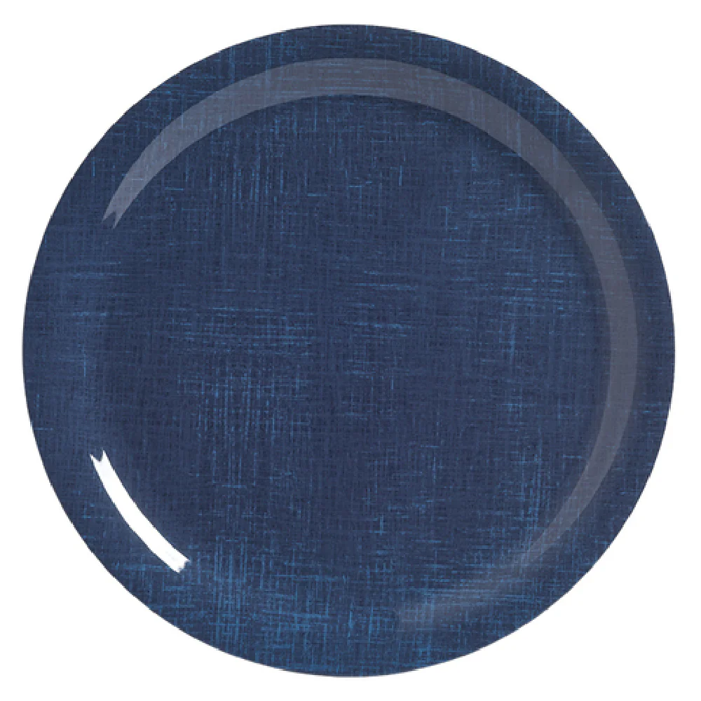 American Metalcraft DPN10DN 10 Inch Round Plate Narrow Rim Break-Resistant Melamine Blue American Metalcraft DPN10DN 10 Inch Round Plate Narrow Rim Break-Resistant Melamine Blue
