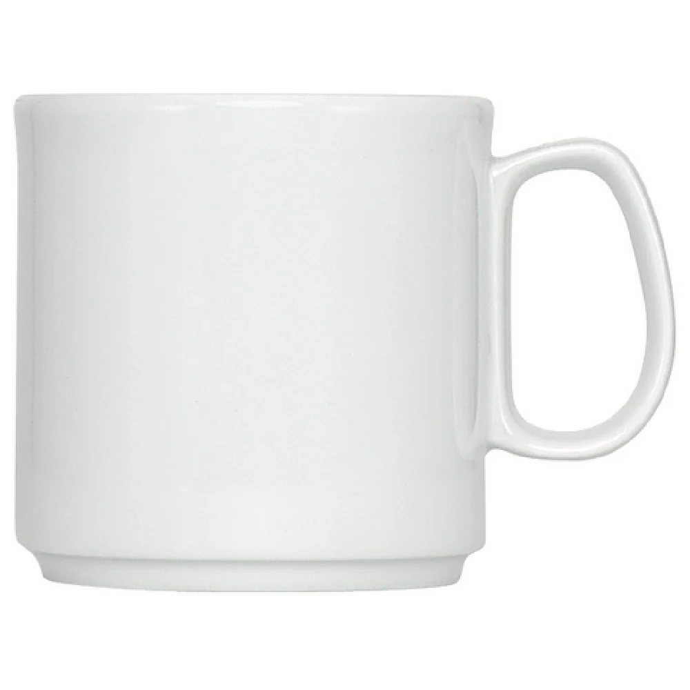 BauscherHepp 905331-490071 10.14 Oz Mug Porcelain With Handle Waterblue Points Decor