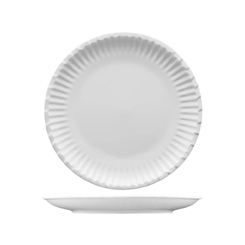 Fortessa 4600.F0000.03 10 Inch Disposable Paper Plate White 24 Packs Fortessa 4600.F0000.03 10 Inch Disposable Paper Plate White 24 Packs