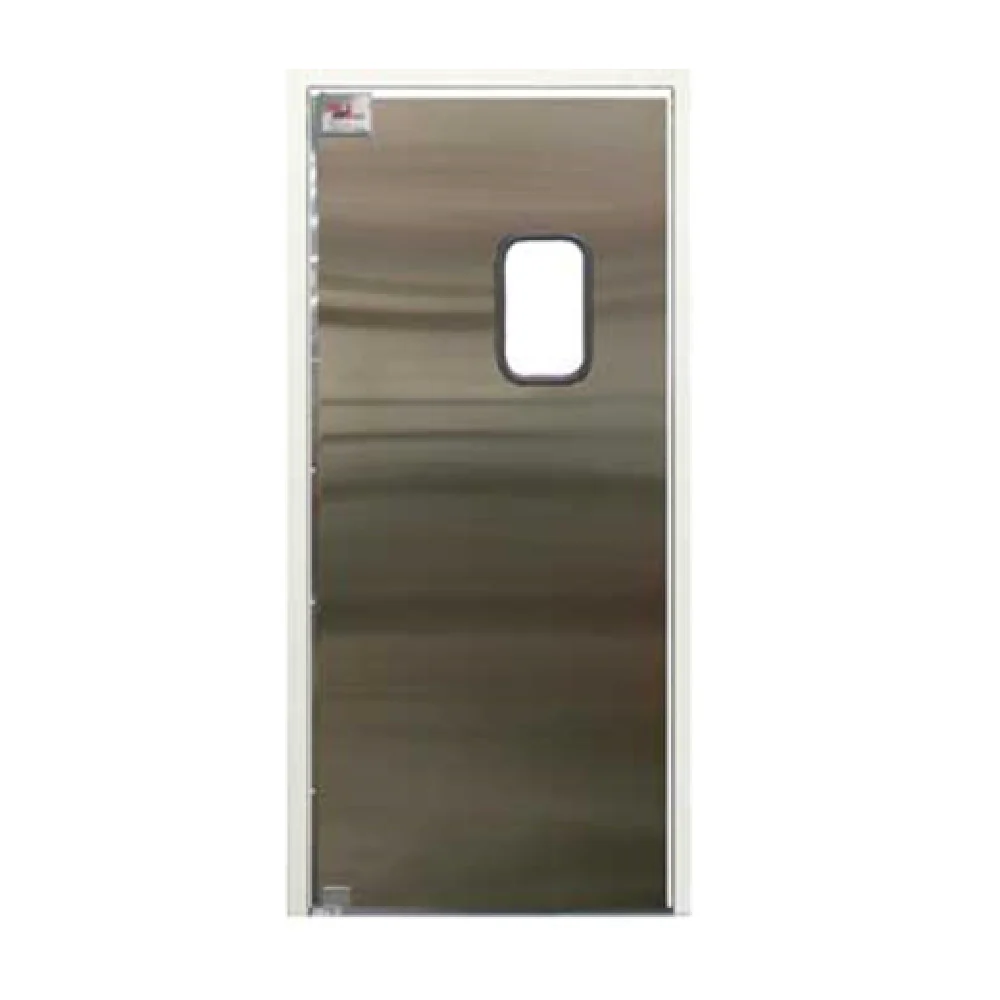 Curtron SPD-30-SS-3984 39 Inch Door 0.750 Inch Wood Core Stainless Steel with Window