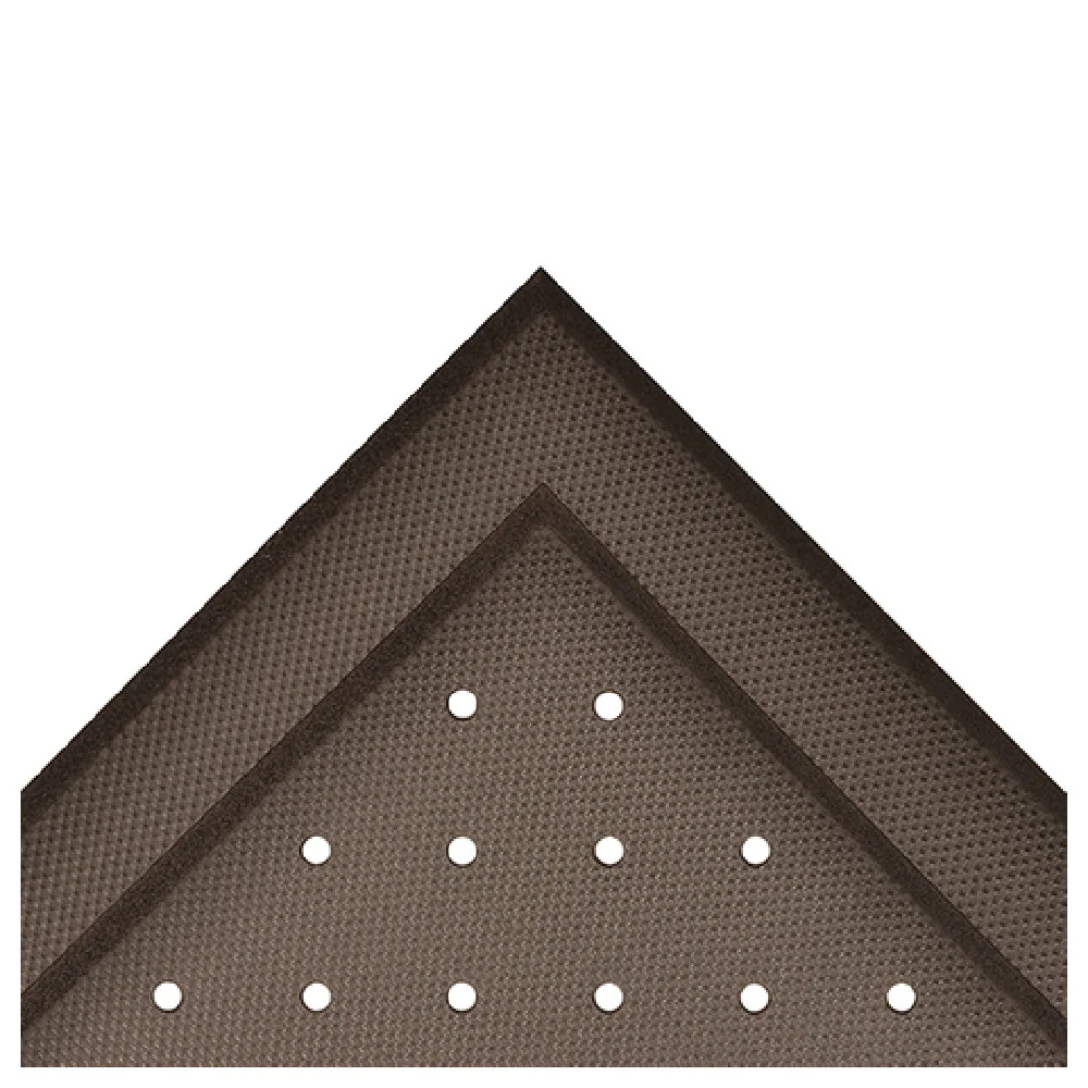 Notrax T17P0035BL 36 Inch Anti-Fatigue Floor Mat Black PVC Nitrile with Comfort Design