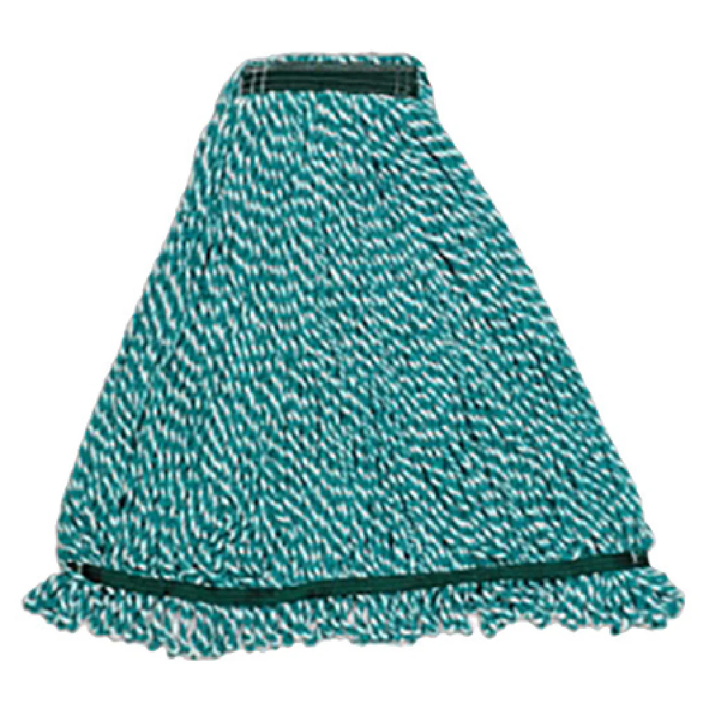 Rubbermaid FGA85306GR00 5 Inch Headband Wet Mop Head Large Microfiber Green