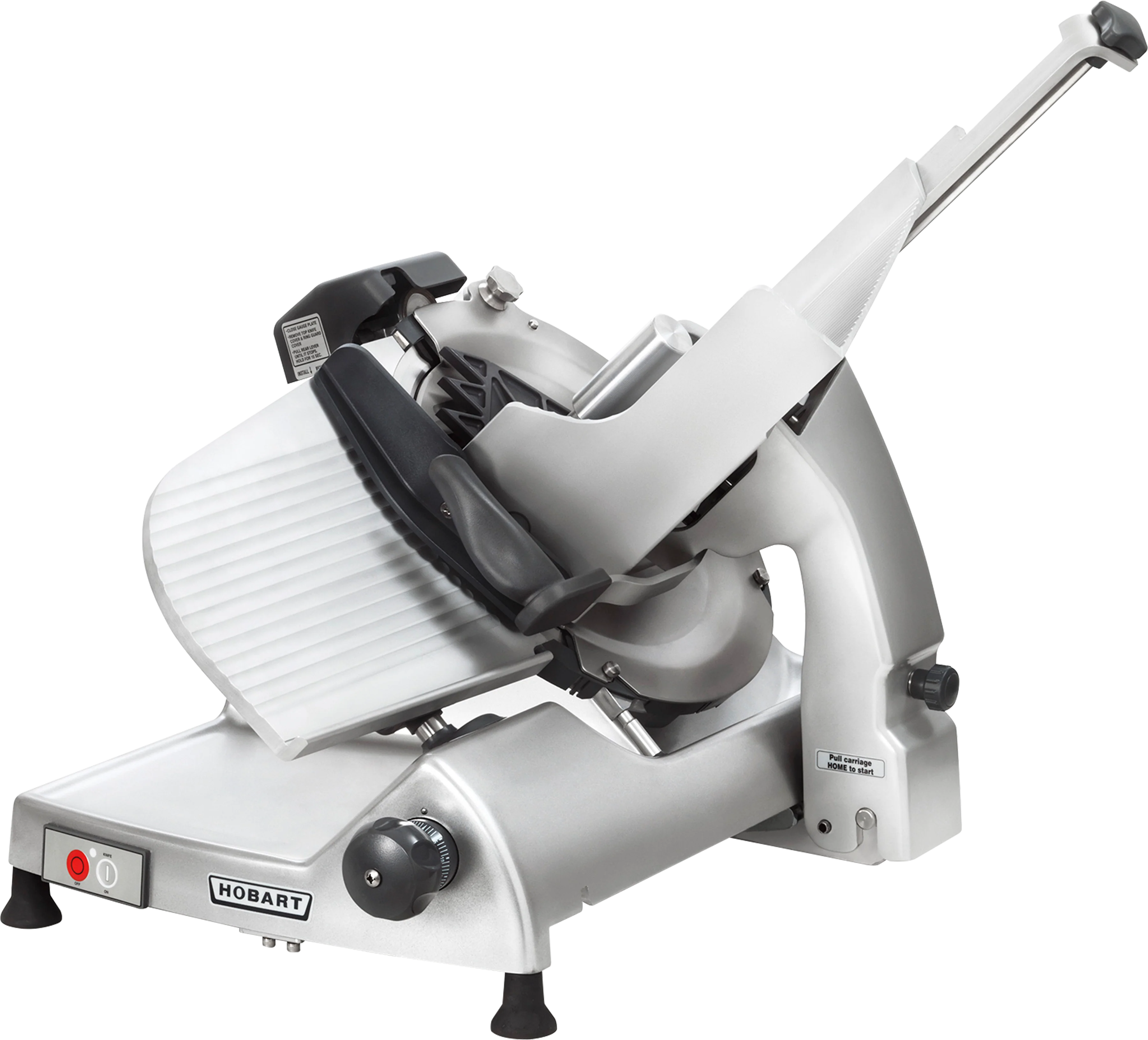 Hobart HS6N-HV60C 25 Inch Heavy Duty Meat Slicer Manual with Removable Grip Arm