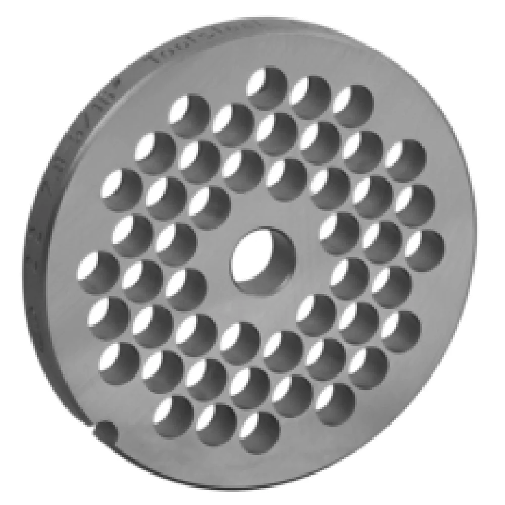 Alfa 22 5/16 HBLS Meat Chopper Plate Hub Size 22 5/16 Inch Chrome Steel Alfa 22 5/16 HBLS Meat Chopper Plate Hub Size 22 5/16 Inch Chrome Steel