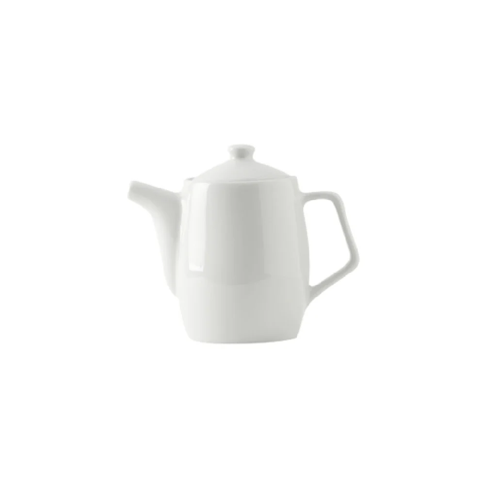 Tuxton GZP-102 18 Oz Coffee Pot With Lid Porcelain Lead-Free
