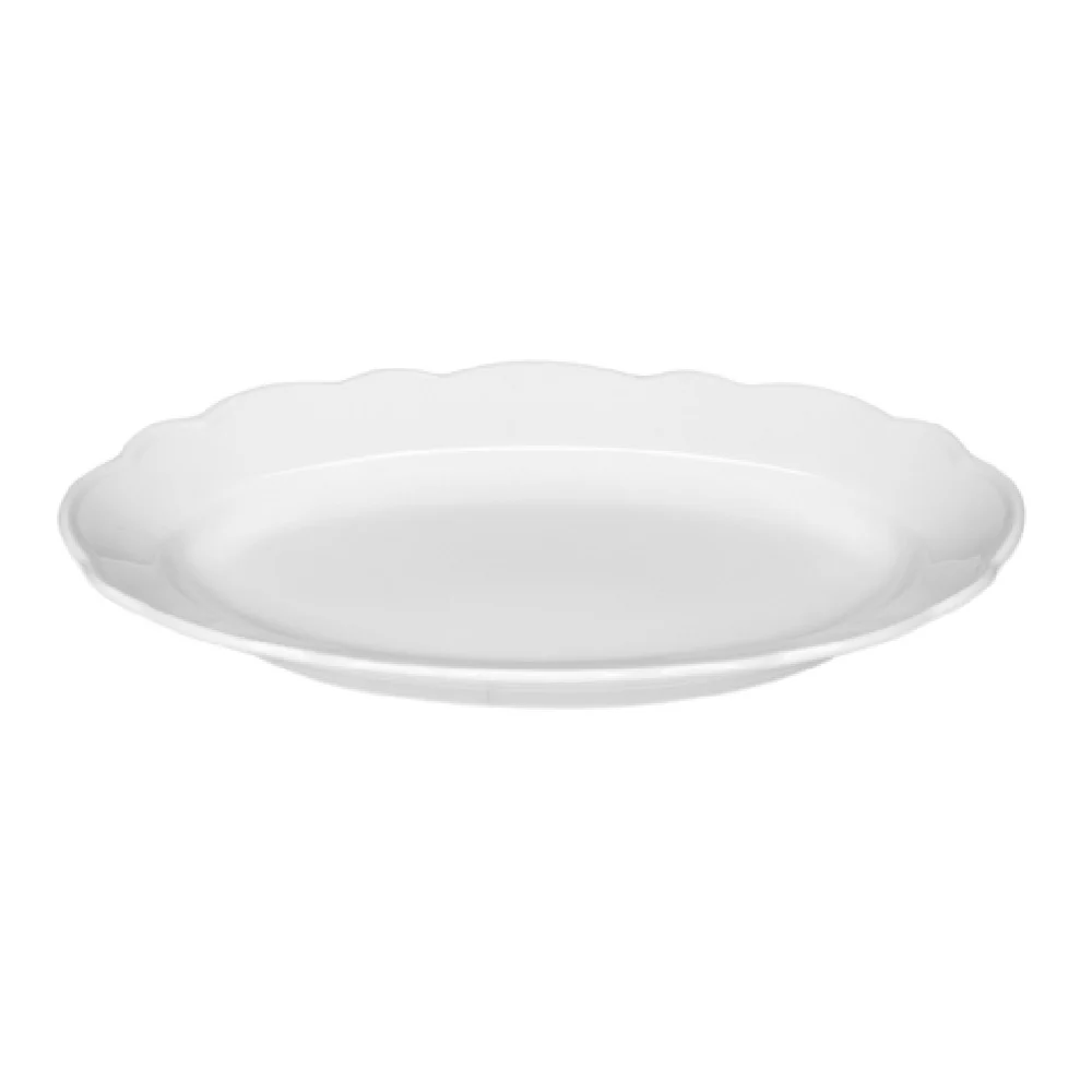 BauscherHepp 452030-320441 12 Inch Oval Platter Porcelain Wide Rim with Marie Christine BauscherHepp 452030-320441 12 Inch Oval Platter Porcelain Wide Rim with Marie Christine