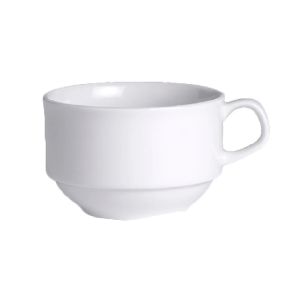 Steelite 6334P474 6-3/4 Oz Banquet Coffee Cup Porcelain - 4 Dozen Cases
