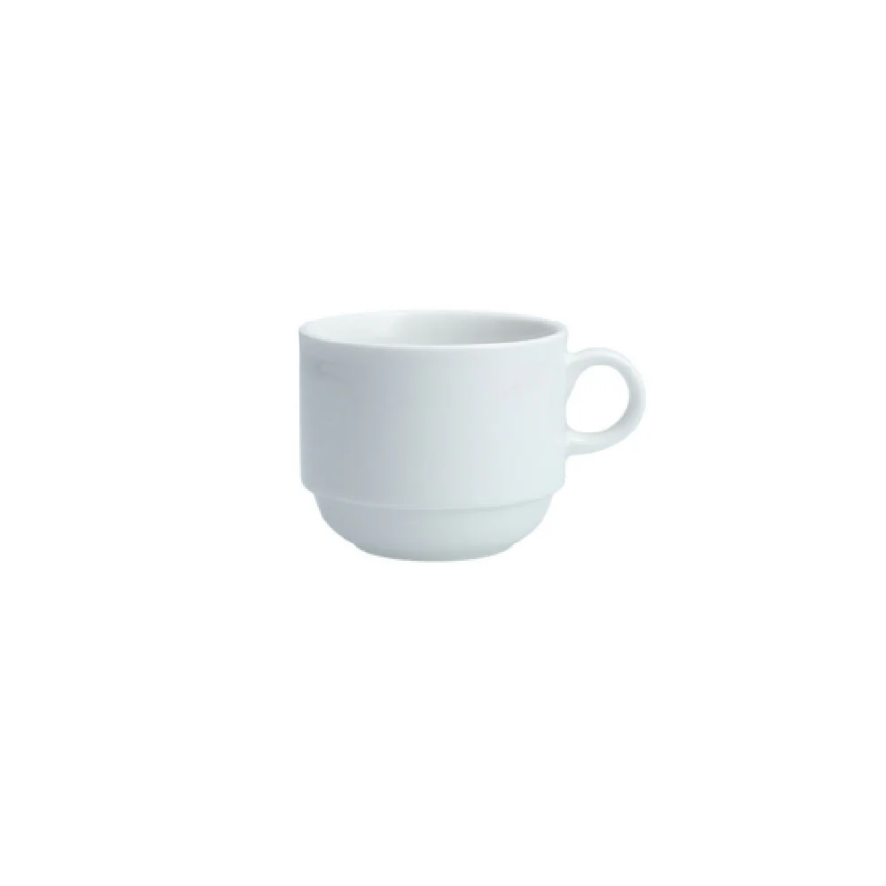 Fortessa TC7600.DV.10 8.75 Oz Serena Coffee Cup Vitrified China White