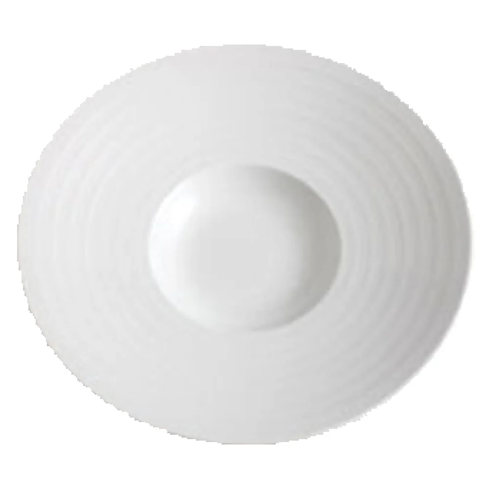 Vertex China CB-G3 4 Oz Gourmet Bowl 8-7/8 Inch Round Porcelain White